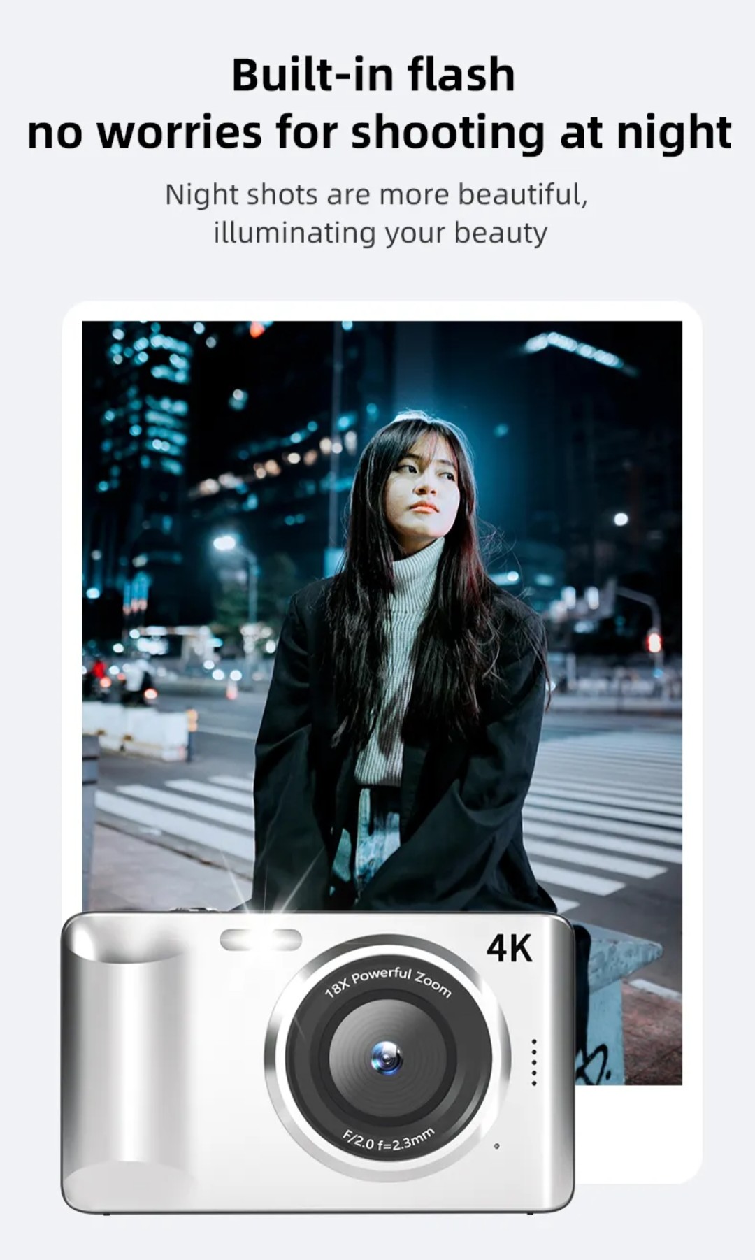 4K Mini Digital Camera