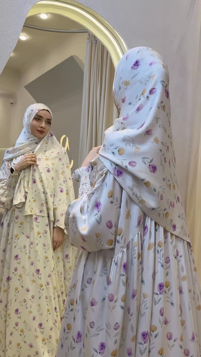 Noor Blossom Abaya & Hijab Set