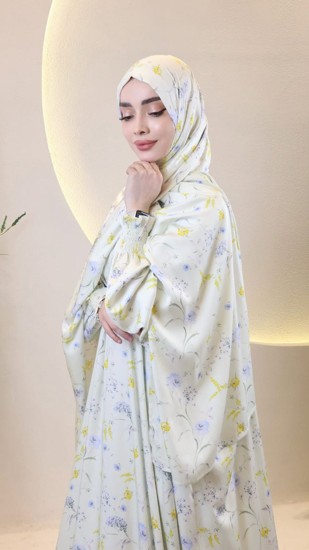 Noor Daisy Bloom Abaya & Hijab Set