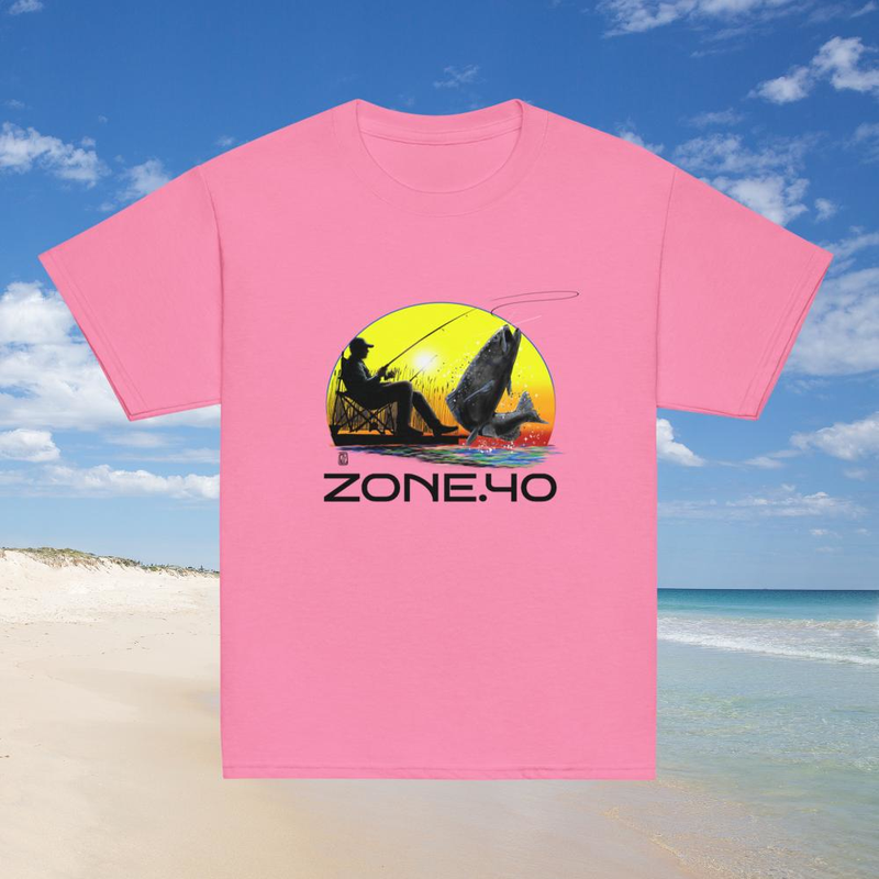 T-shirt enfant unisexe "Pêche"