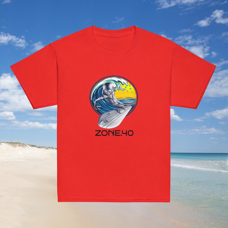 T-shirt enfant unisexe "E-T Silver surfer"