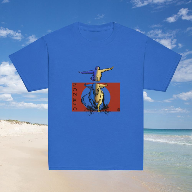 T-shirt enfant unisexe "Course Landaise"