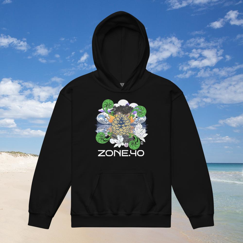 Sweat à capuche enfant unisexe "Nature"