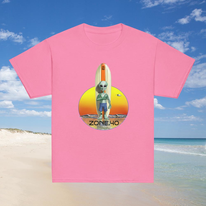 T-shirt enfant unisexe "E-T surfer"