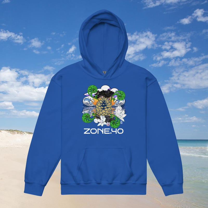 Sweat à capuche enfant unisexe "Nature"