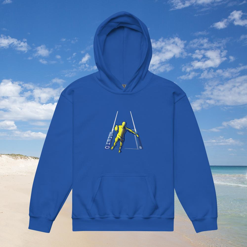 Sweat à capuche enfant unisexe "Ovalie"