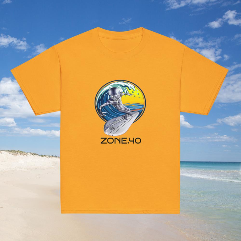 T-shirt enfant unisexe "E-T Silver surfer"
