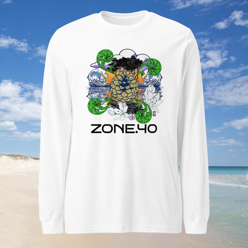 T-shirt homme manches longues "Nature"
