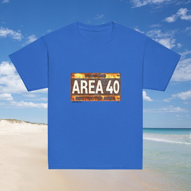T-shirt enfant unisexe "AREA 40"