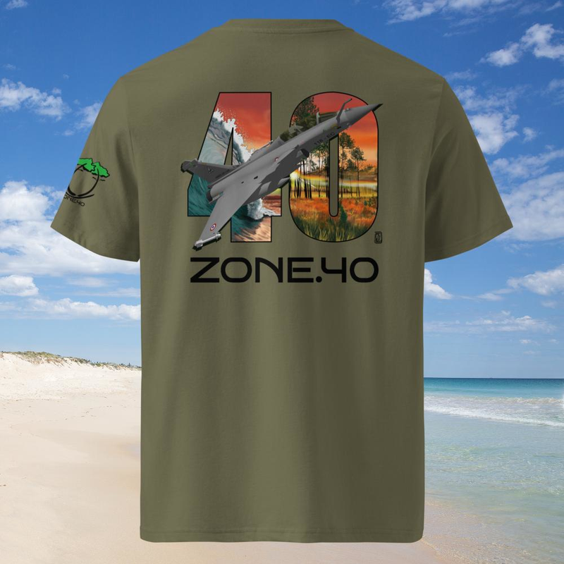 T-shirt coton unisexe "impression dos"