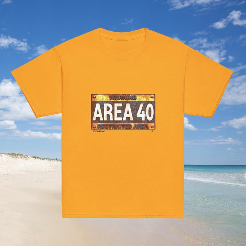T-shirt enfant unisexe "AREA 40"
