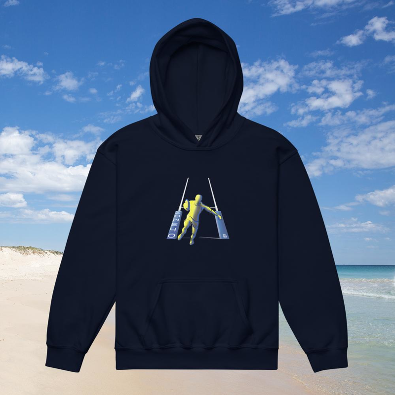 Sweat à capuche enfant unisexe "Ovalie"