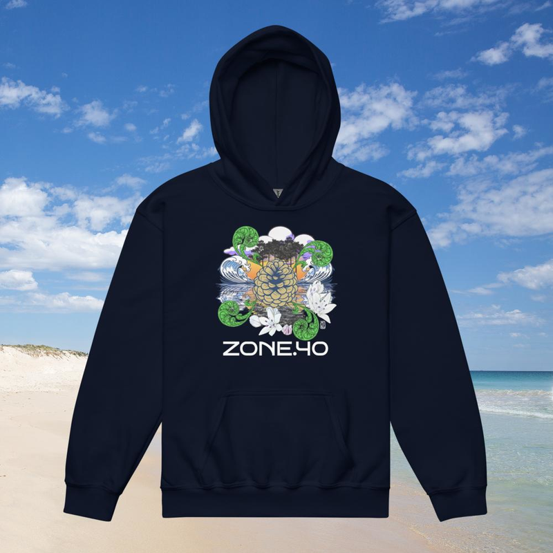Sweat à capuche enfant unisexe "Nature"