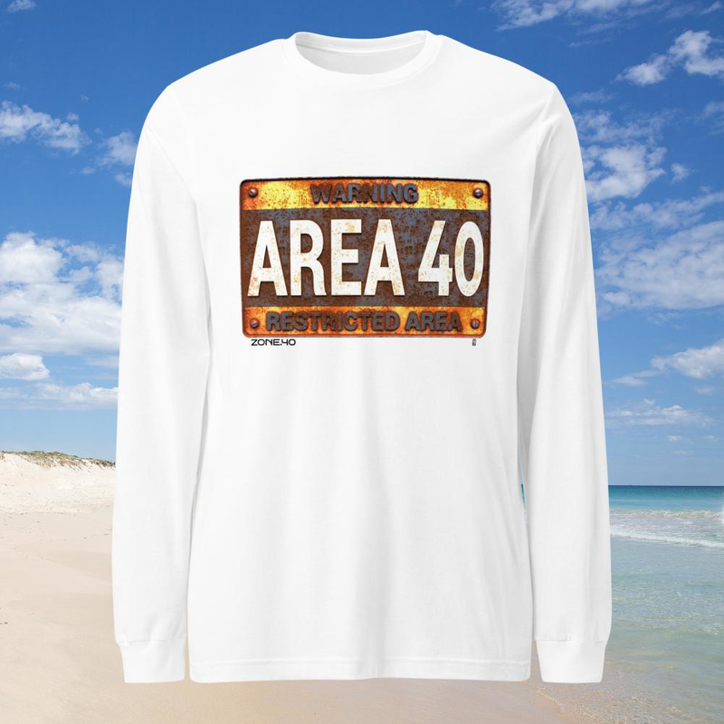 T-shirt homme manches longues "AREA 40"