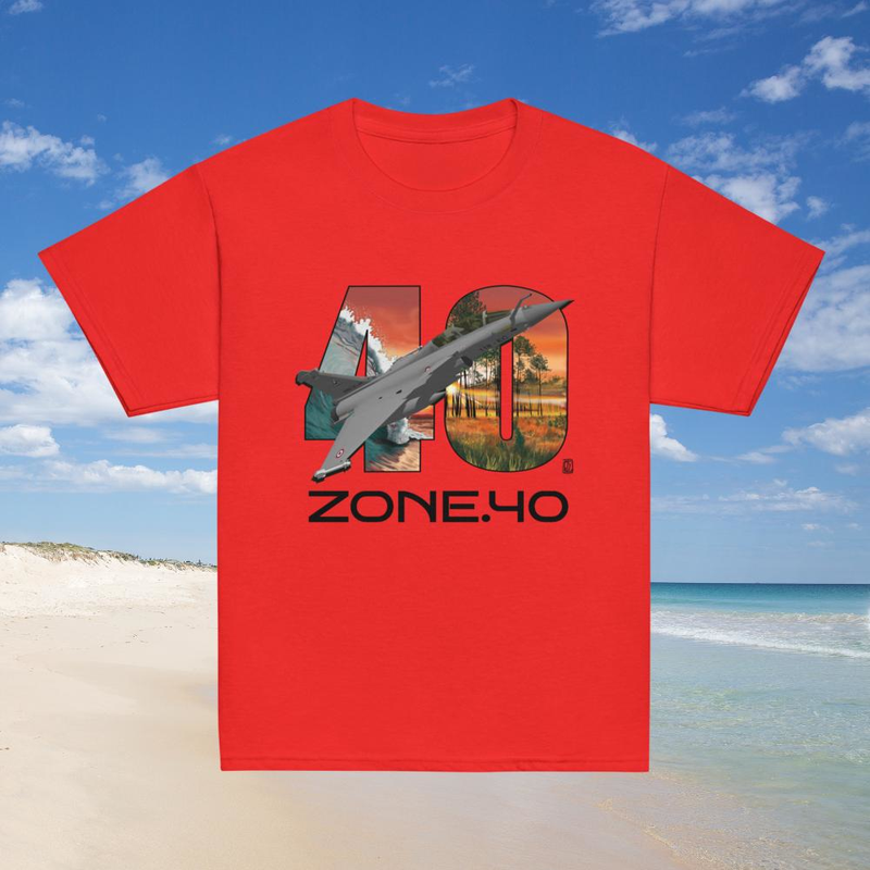 T-shirt enfant unisexe "Rafale 40"