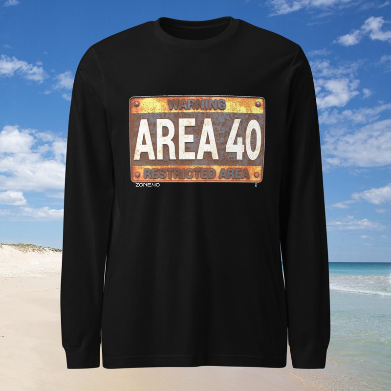 T-shirt homme manches longues "AREA 40"