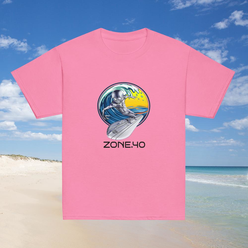 T-shirt enfant unisexe "E-T Silver surfer"