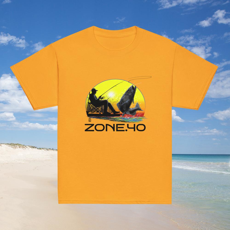 T-shirt enfant unisexe "Pêche"