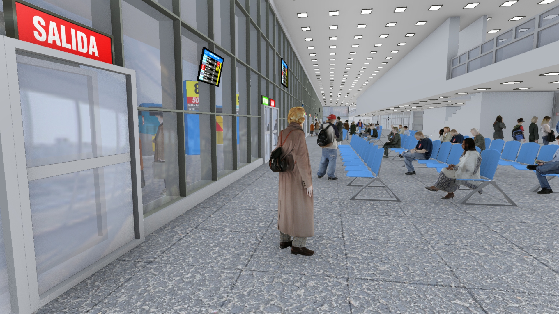 Proyecto terminal de omnibus - Interior 