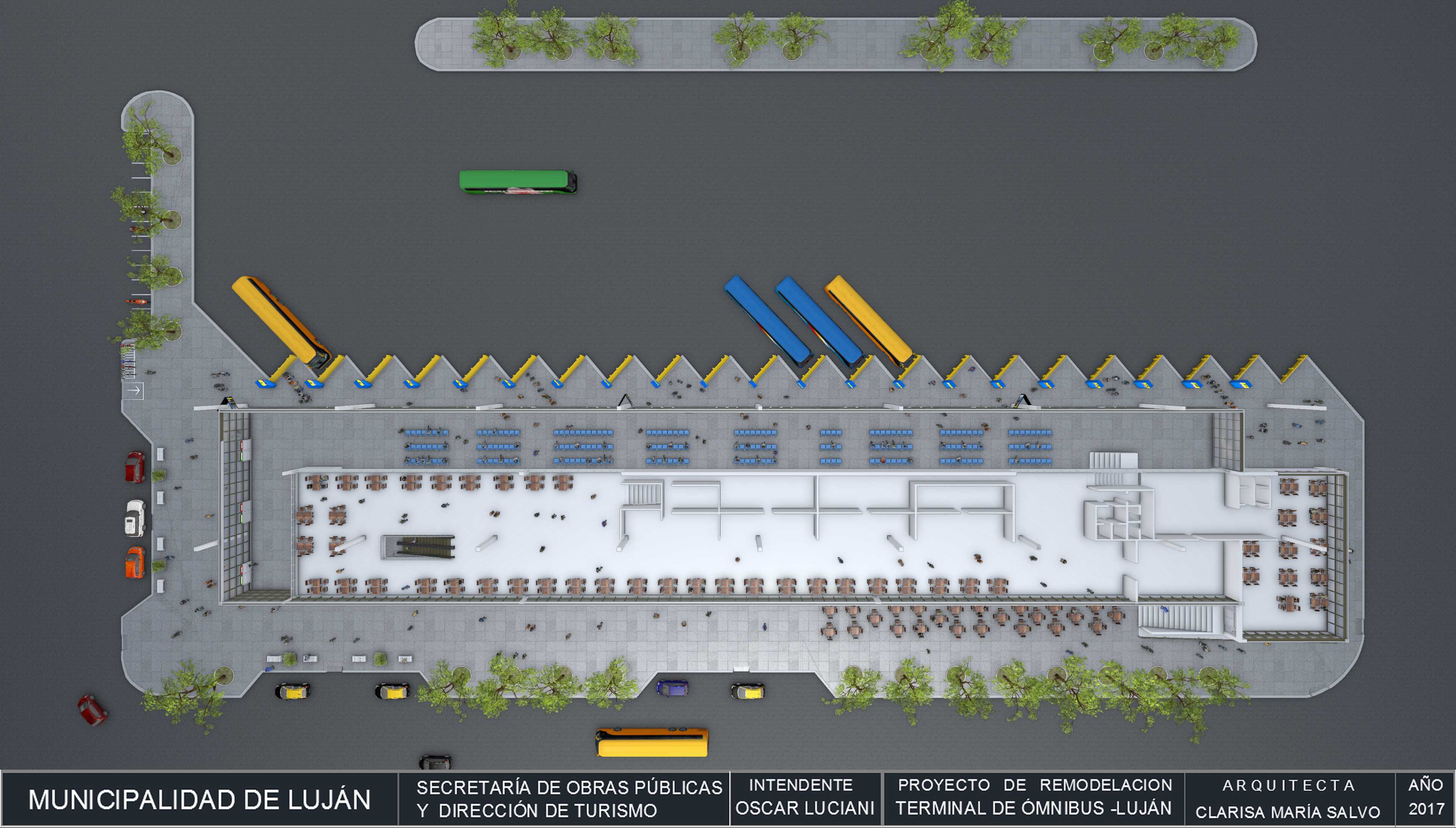 Proyecto terminal de omnibus - Exterior 