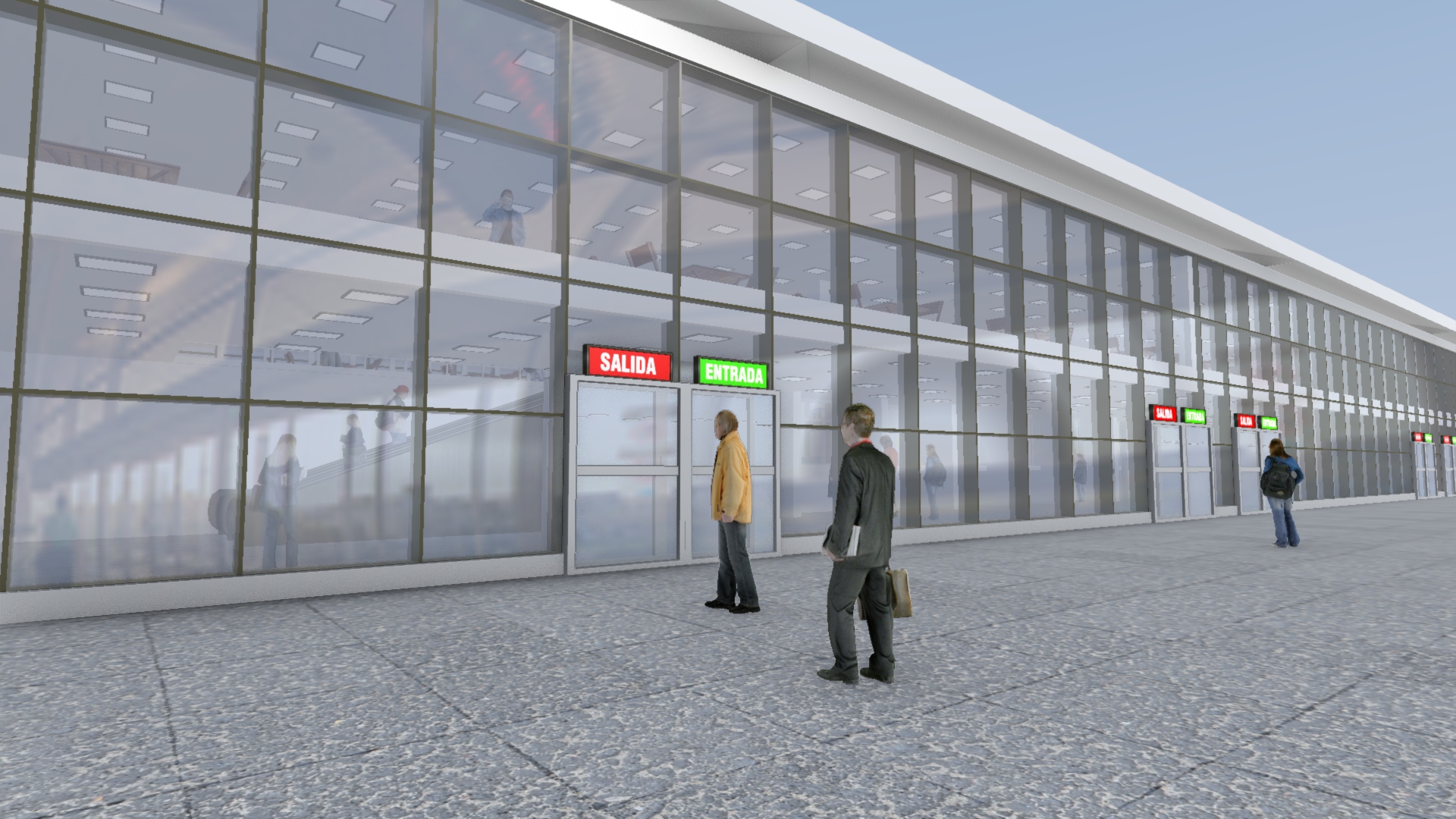 Proyecto terminal de omnibus - Interior 