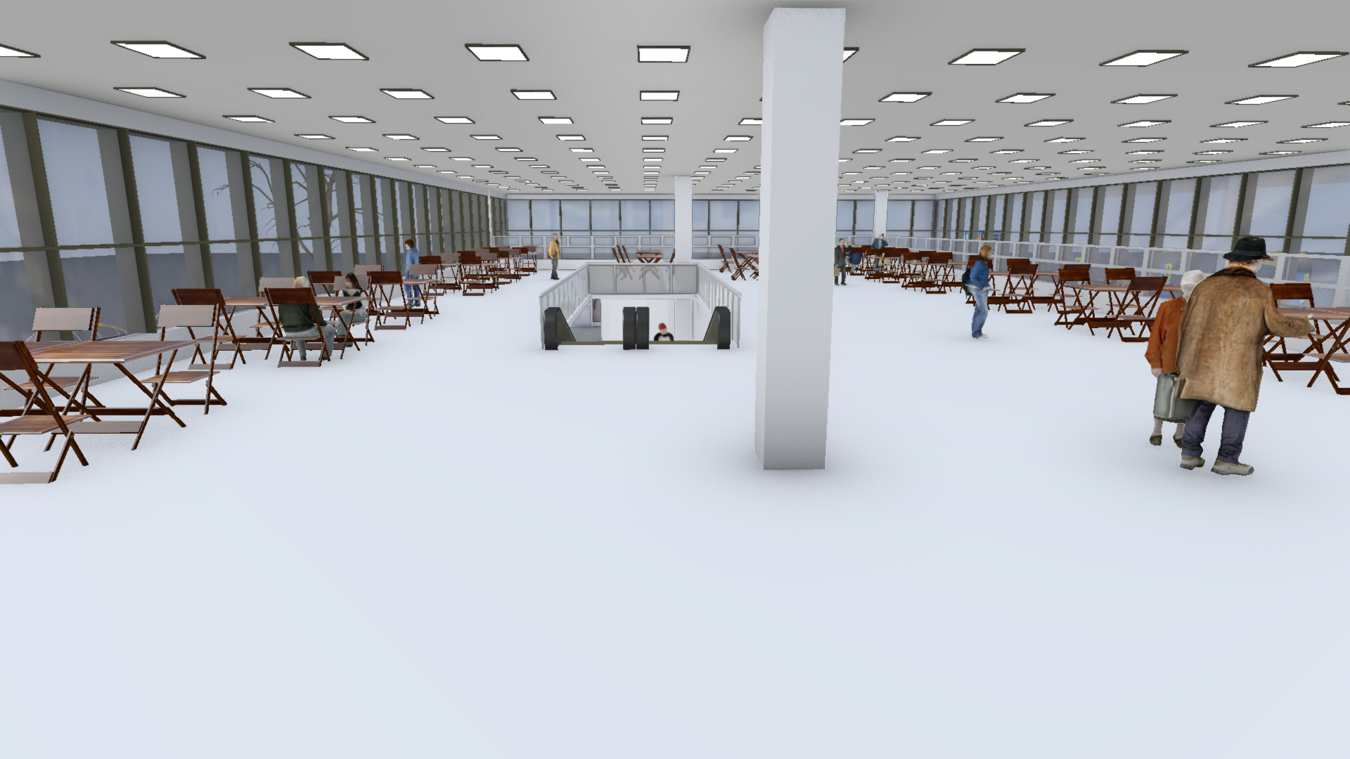 Proyecto terminal de omnibus - Interior 