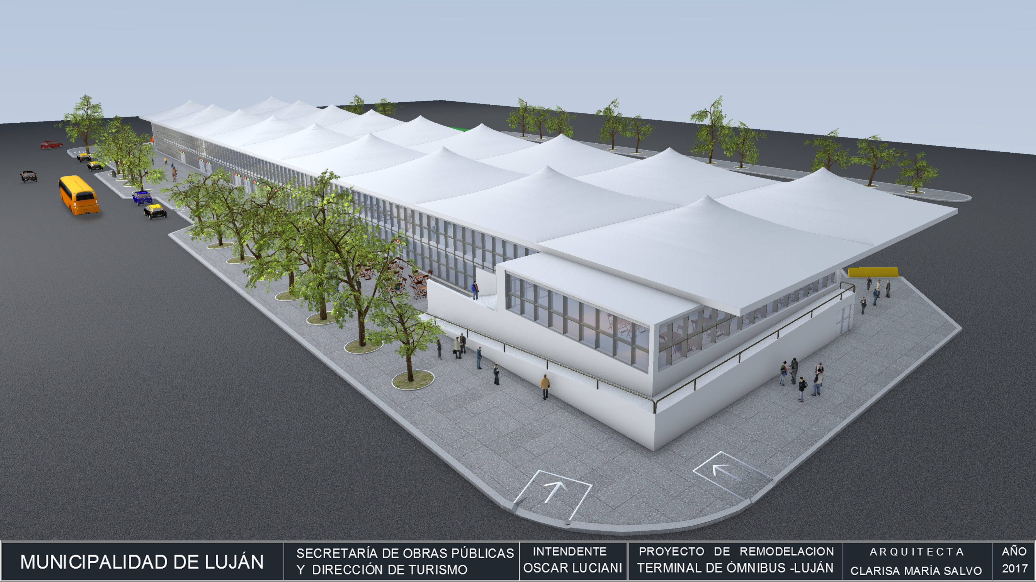 Proyecto terminal de omnibus - Exterior 