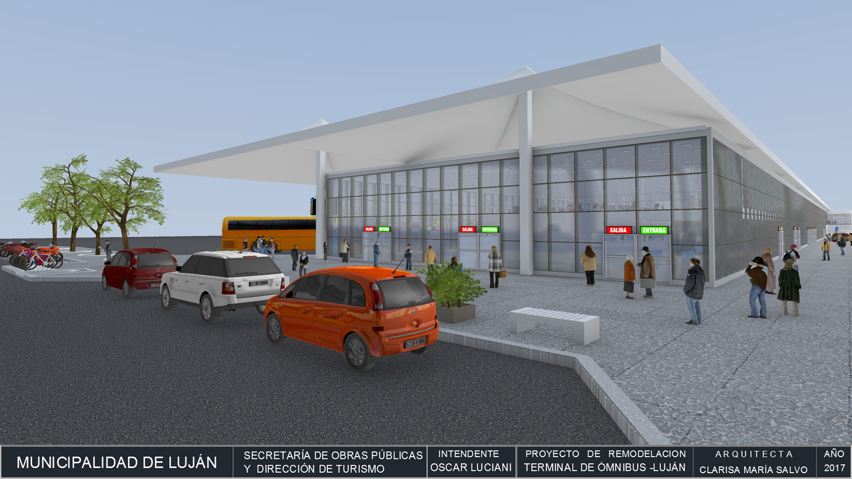 Proyecto terminal de omnibus - Exterior 