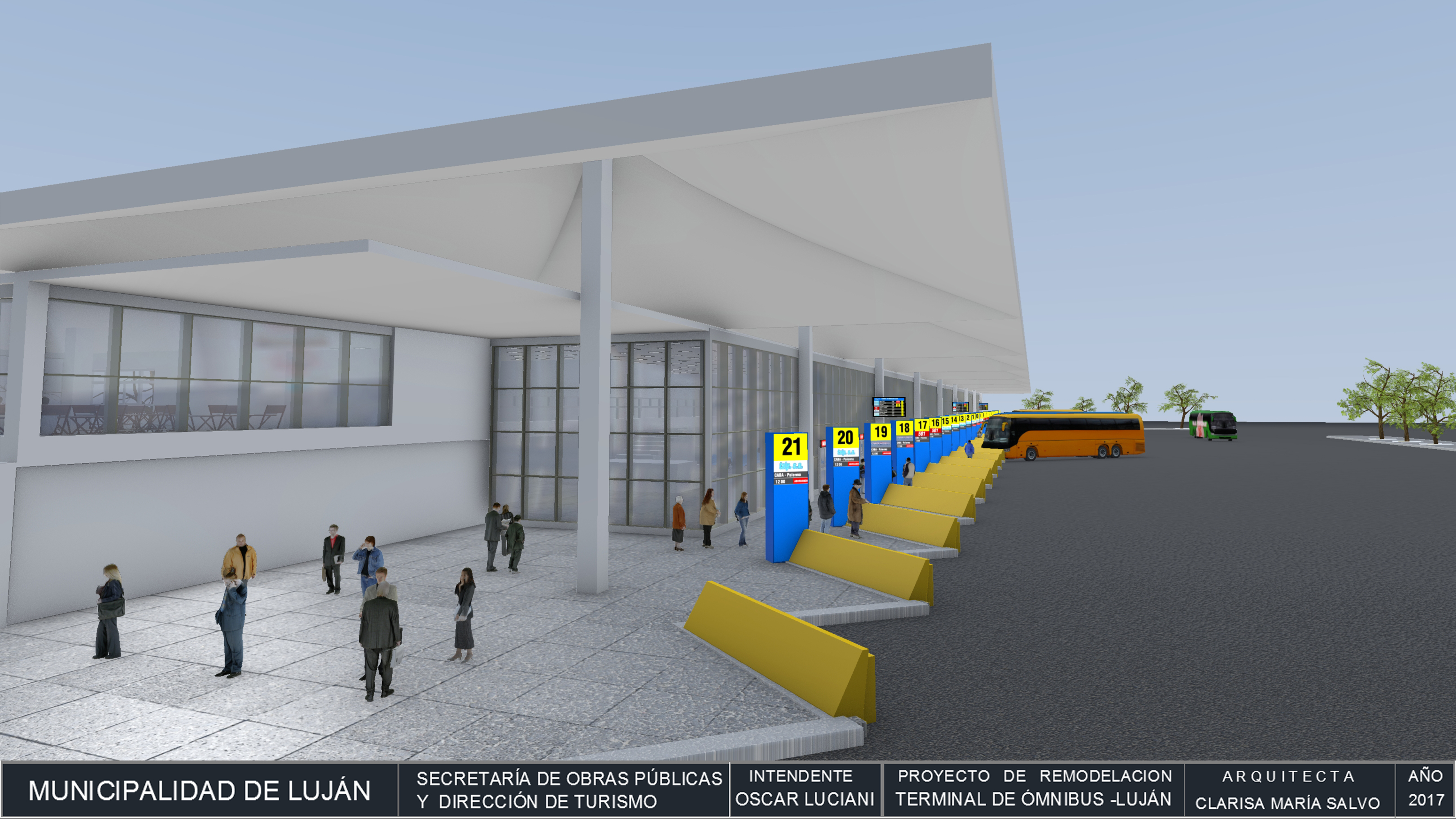 Proyecto terminal de omnibus - Exterior 