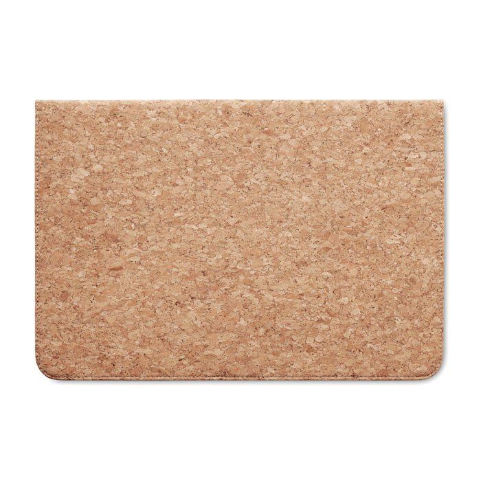 Housse d'ordinateur 14 pouces en liège personnalisée par gravure