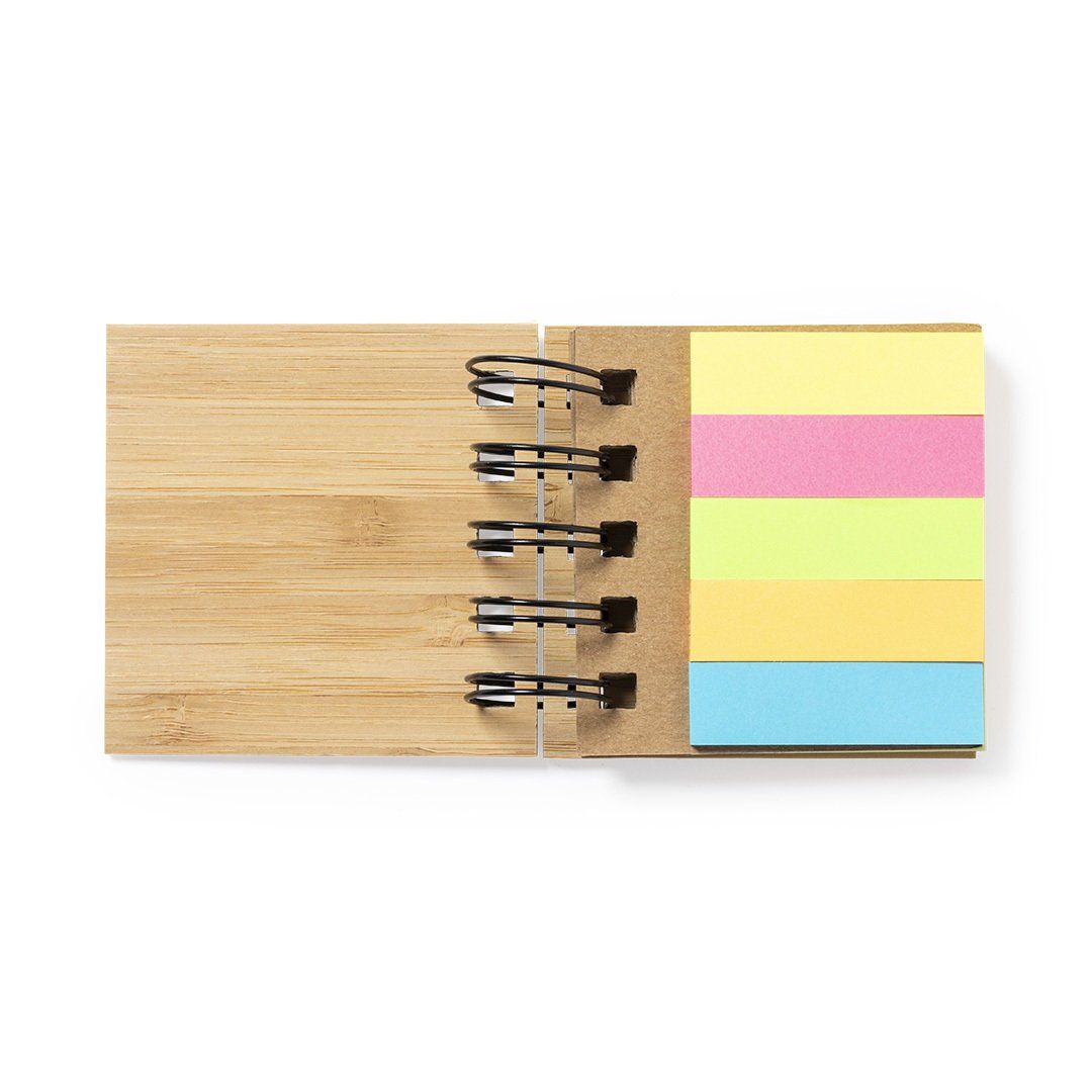 Bloc-notes repositionnables en bois personnalisable