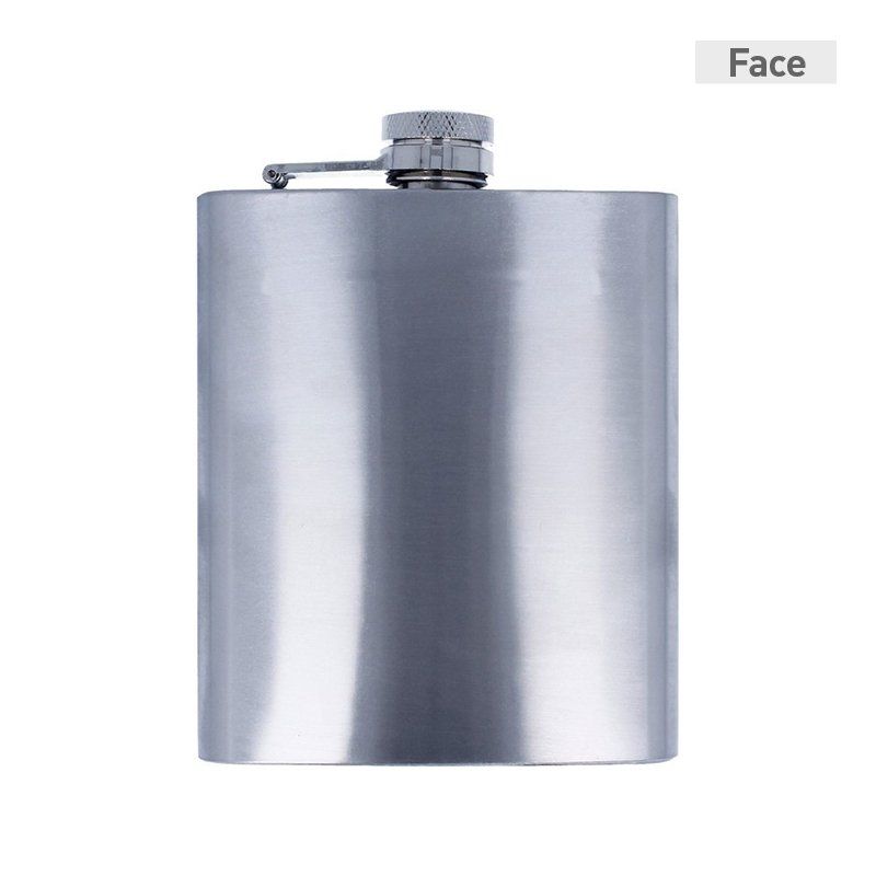 Flasque en inox personnalisée par gravure