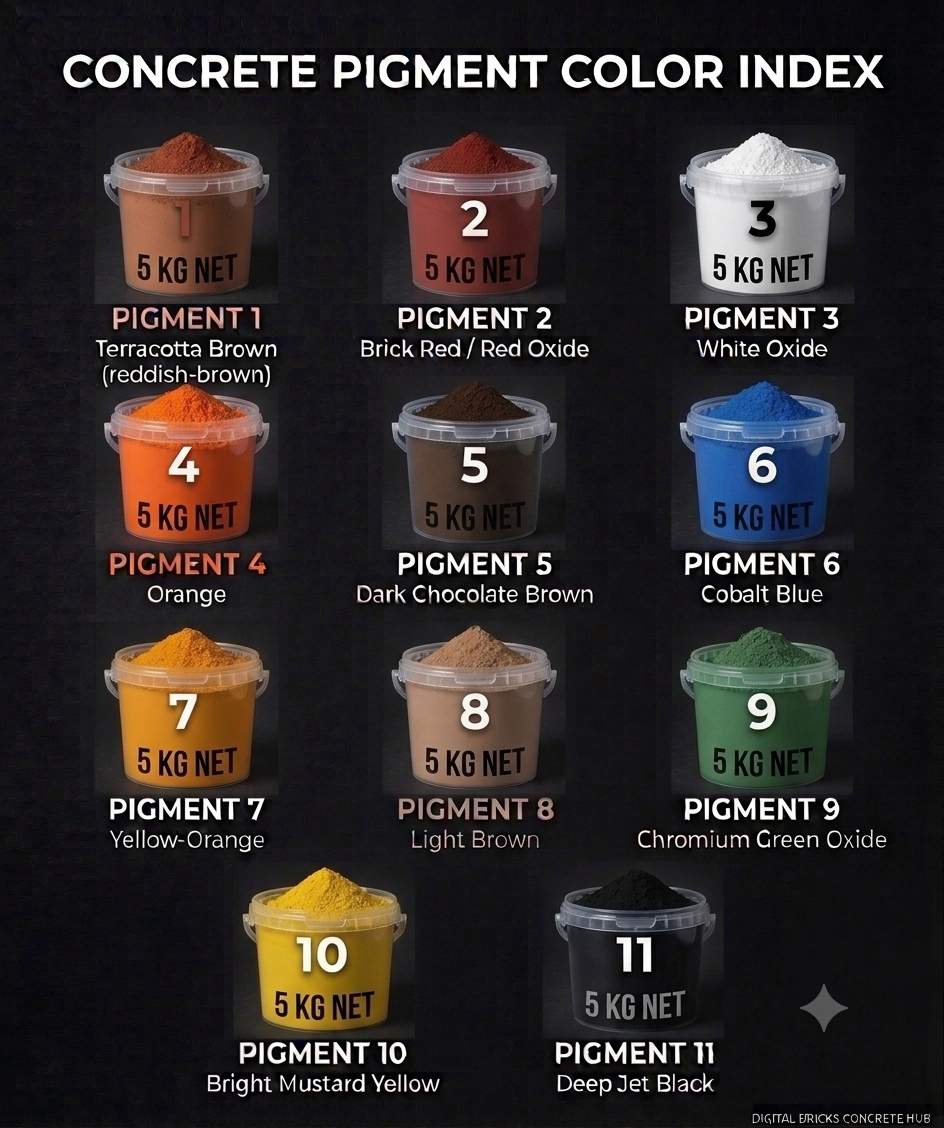 5kg bucket Oxide pigment