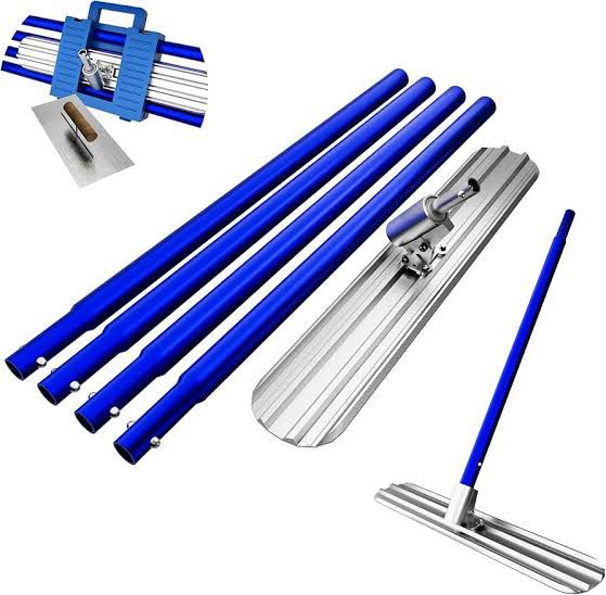 48' Concrete bull float with carrier bag