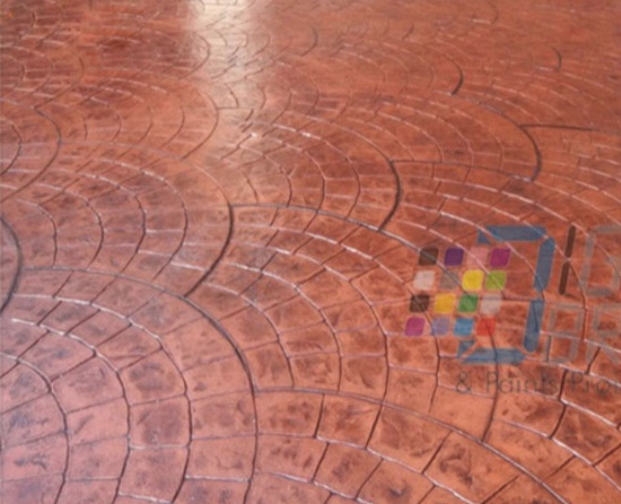 ST-057 stamp concrete mat