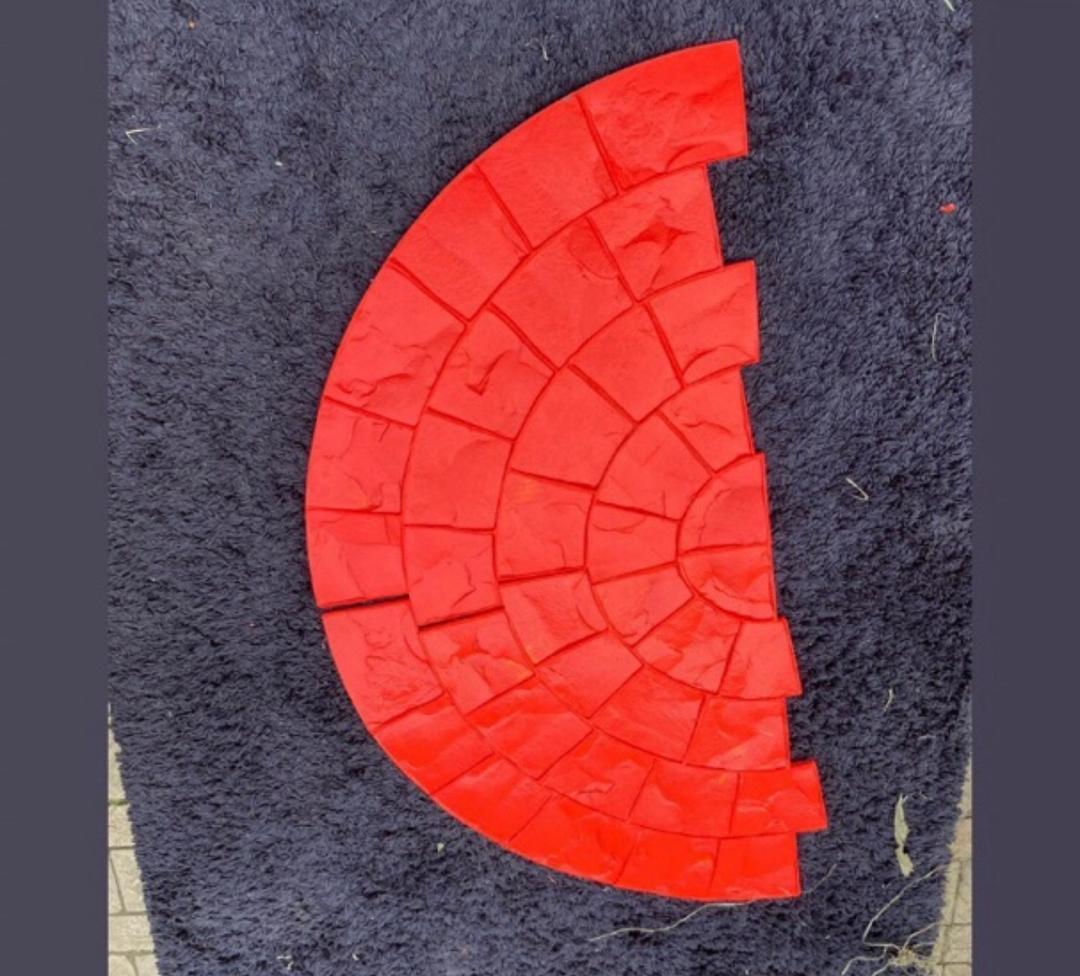 ST-014 stamp concrete mat 