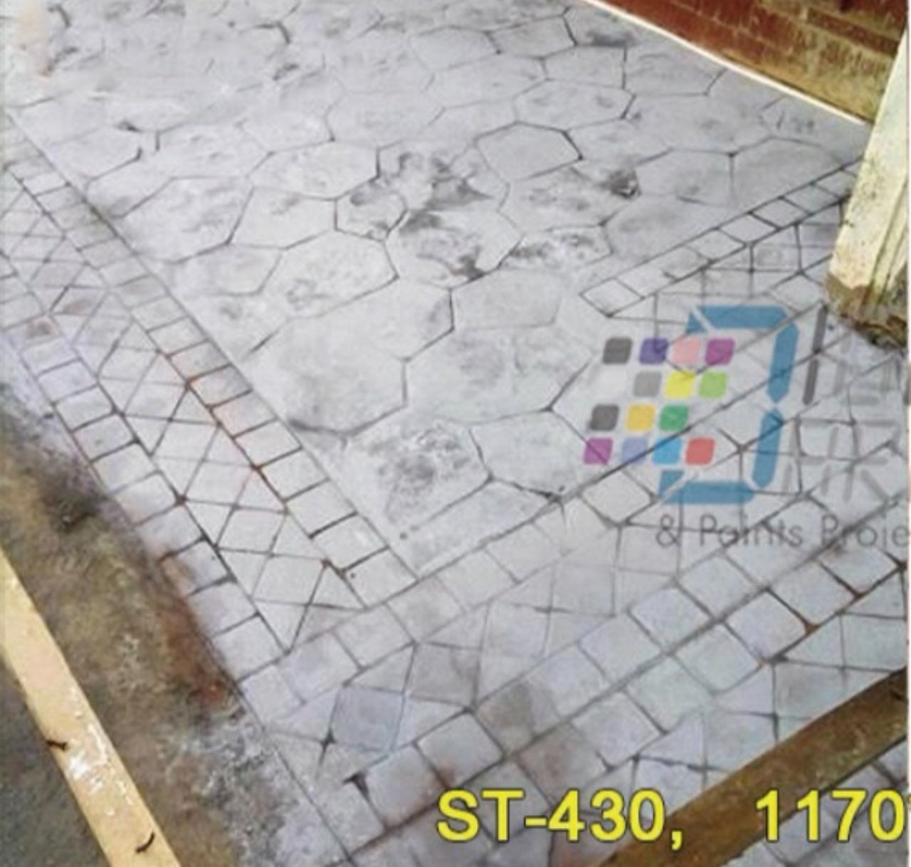 ST-439 Stamp concrete mat