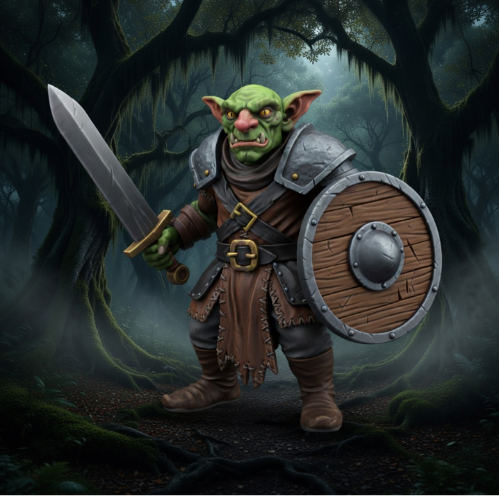 Pack – 6 Goblins Guerreiros | Bando de Krag | Crônicas de Thalnor