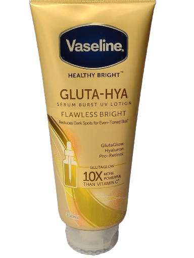 1Pc Vaseline Gluta-Hya Serum Burst UV Lotion Duo