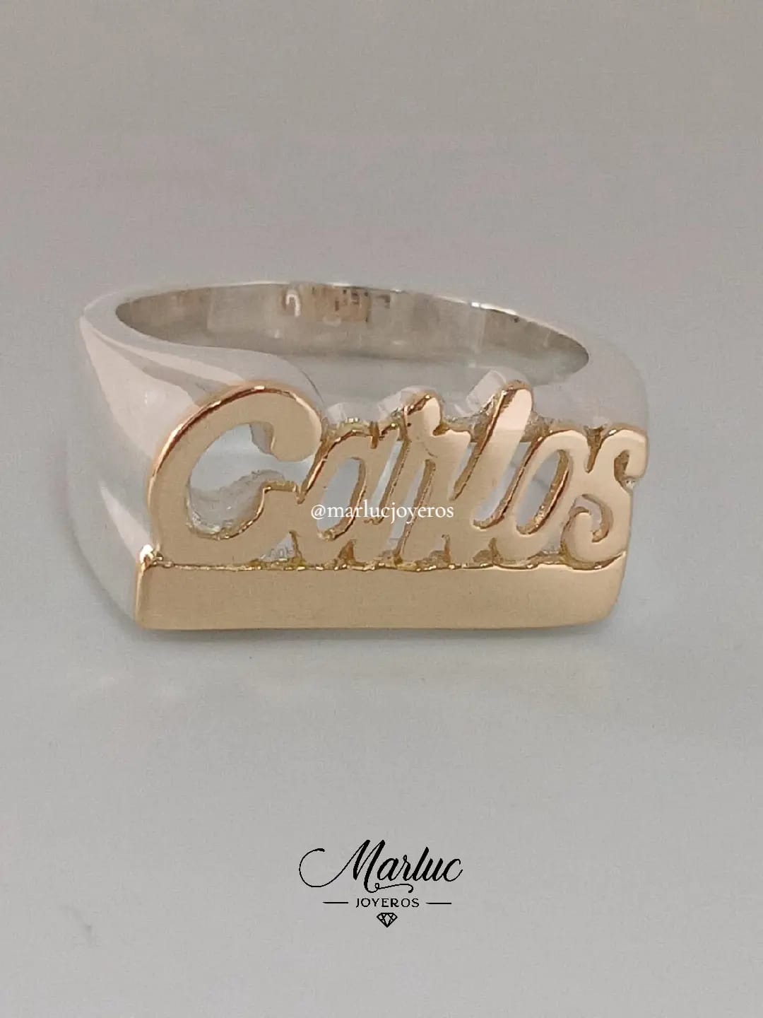 ANILLO NOMBRE CARLOS 
