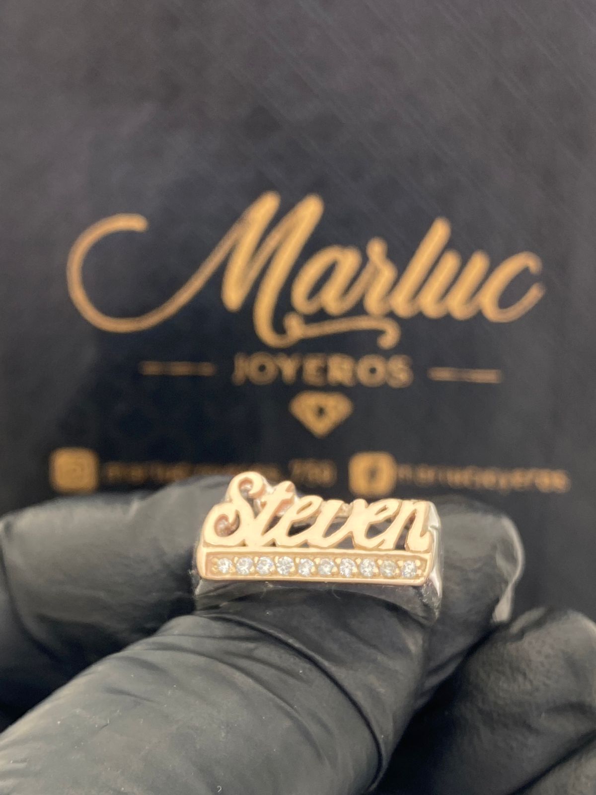 ANILLO NOMBRE STIVEN 