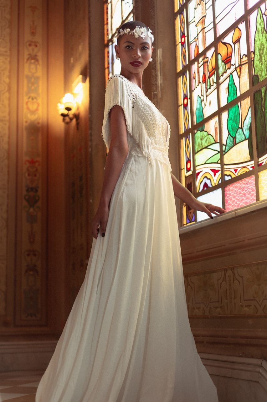 Vestido Matricaria  Liso Tamanho 42