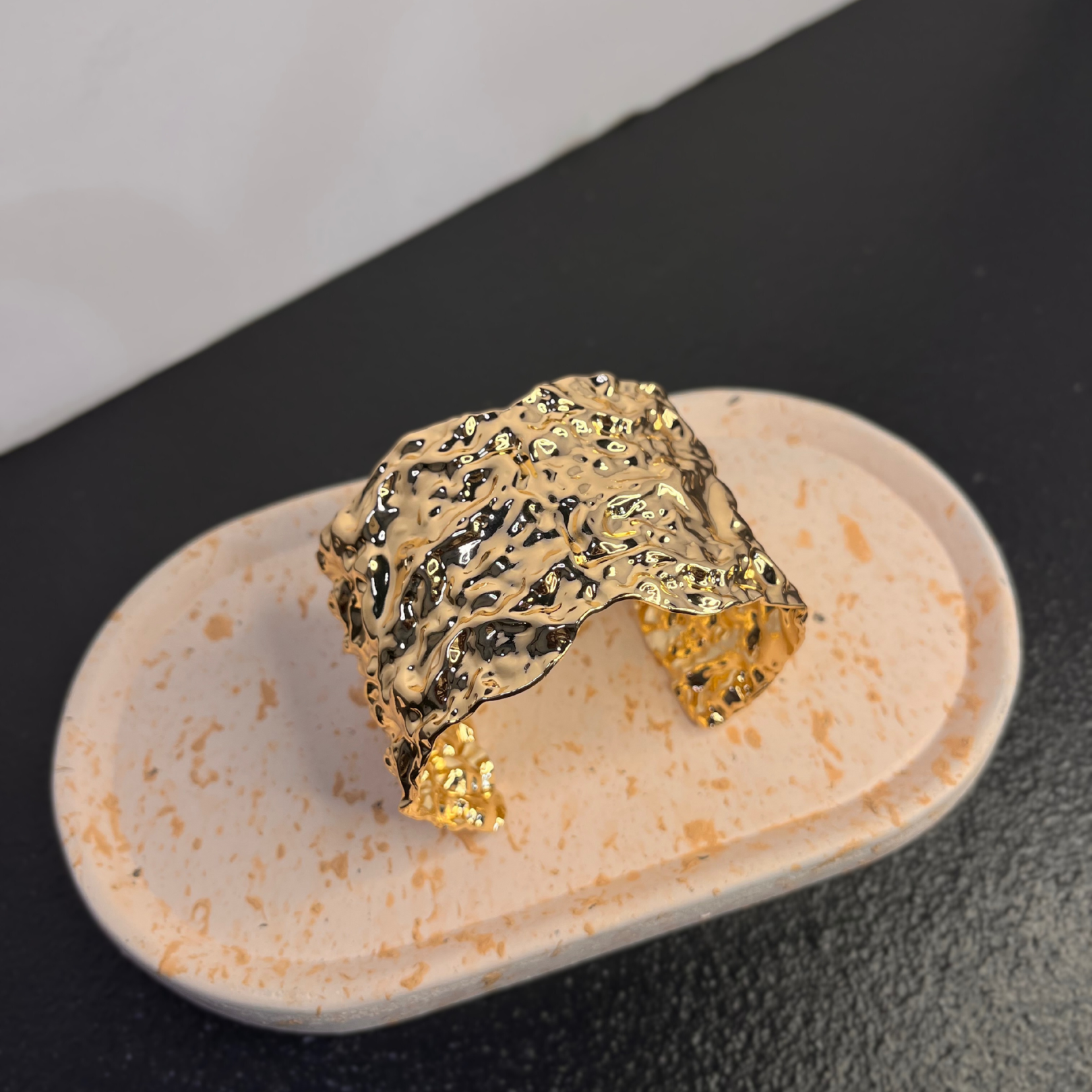Hammered Cuff