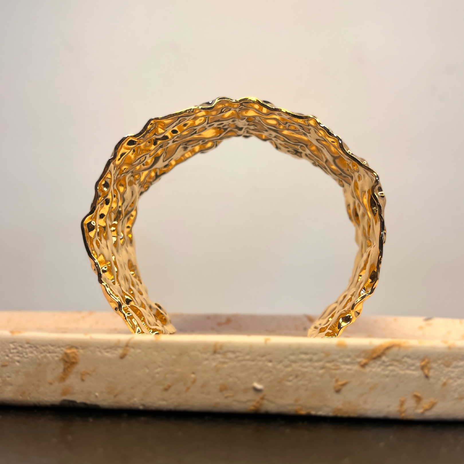 Hammered Cuff