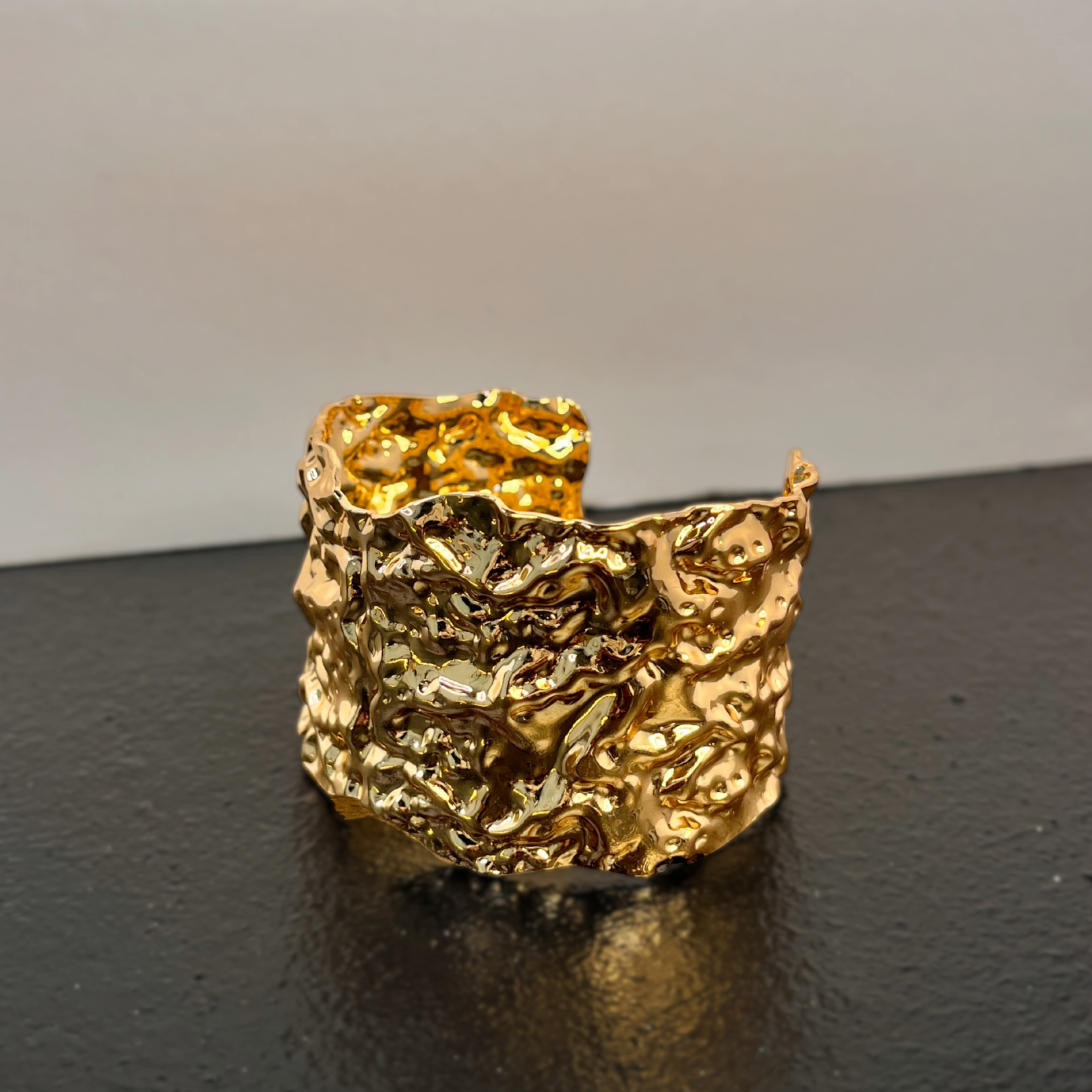 Hammered Cuff