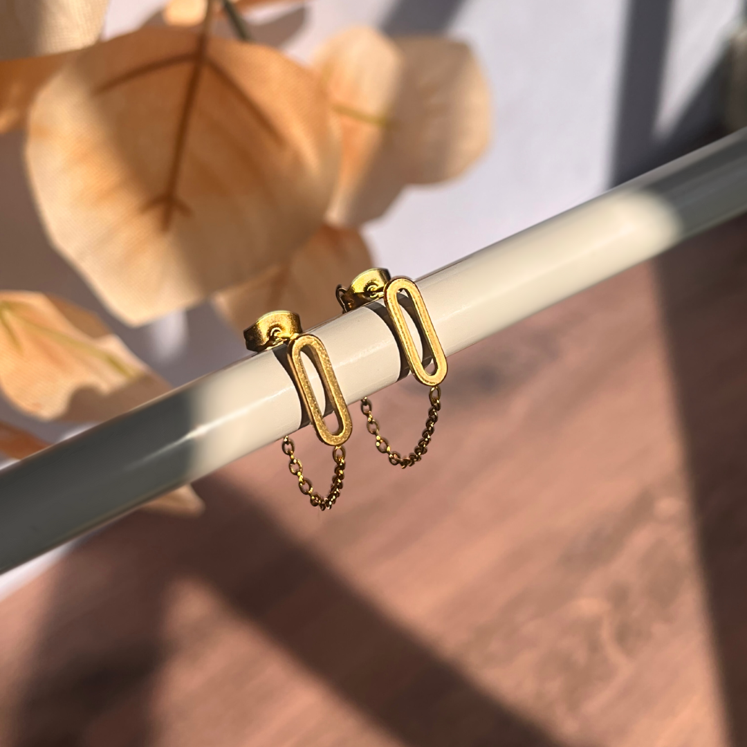 Chain Link Earrings 