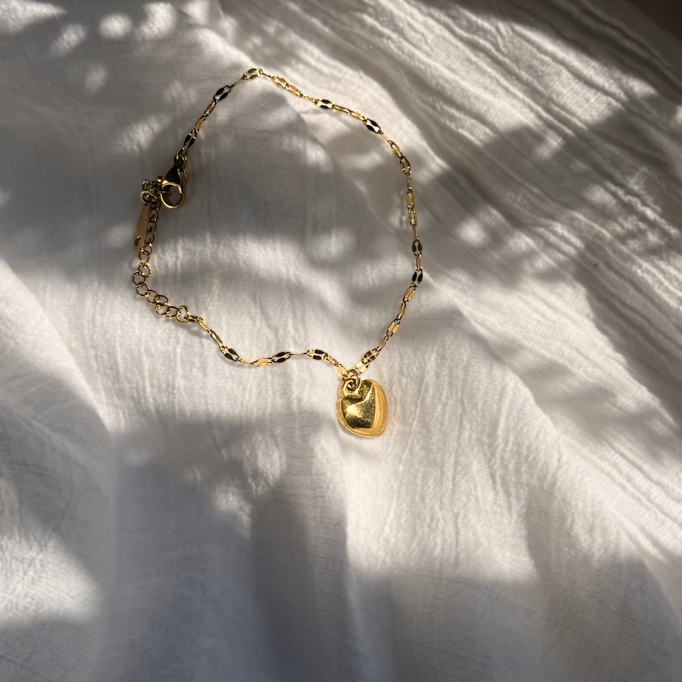 Heart Charm Bracelet