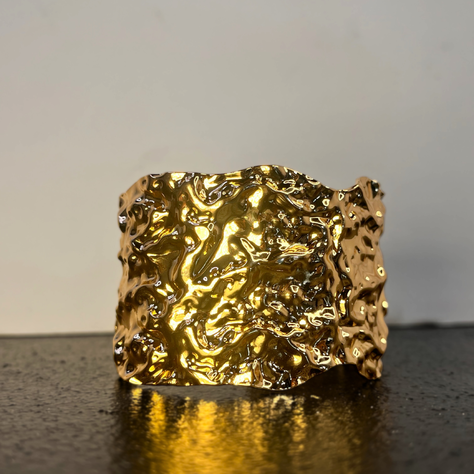 Hammered Cuff
