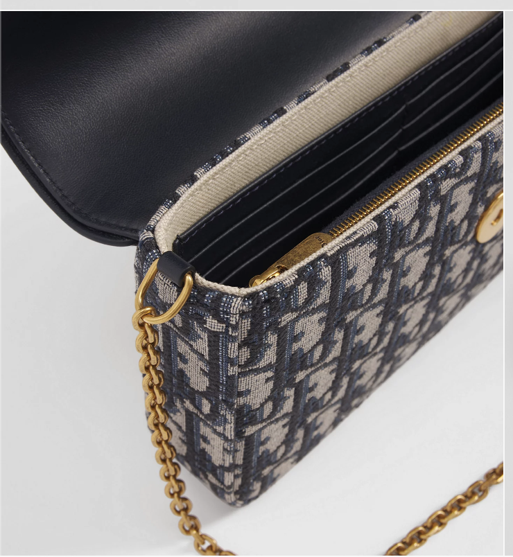 Pochette stampata in tessuto