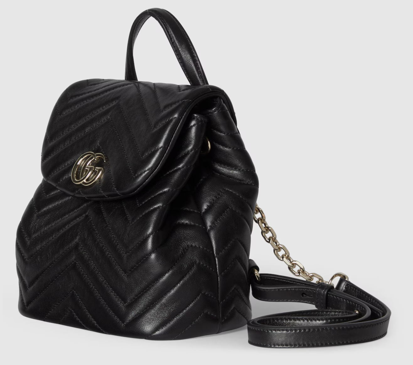 Zaino Mini in Pelle Nera